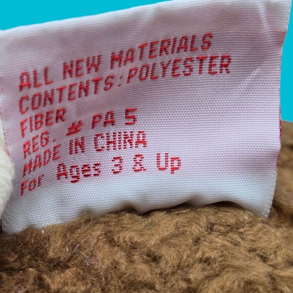 1995 Hershey's Teddy Bear Jointed Vintage 11" Plush with Tags by Douglas Company - Picture 10 of 14